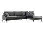 Atelier Del Sofa Papira Corner Right (L3+Chl) - Anthracite